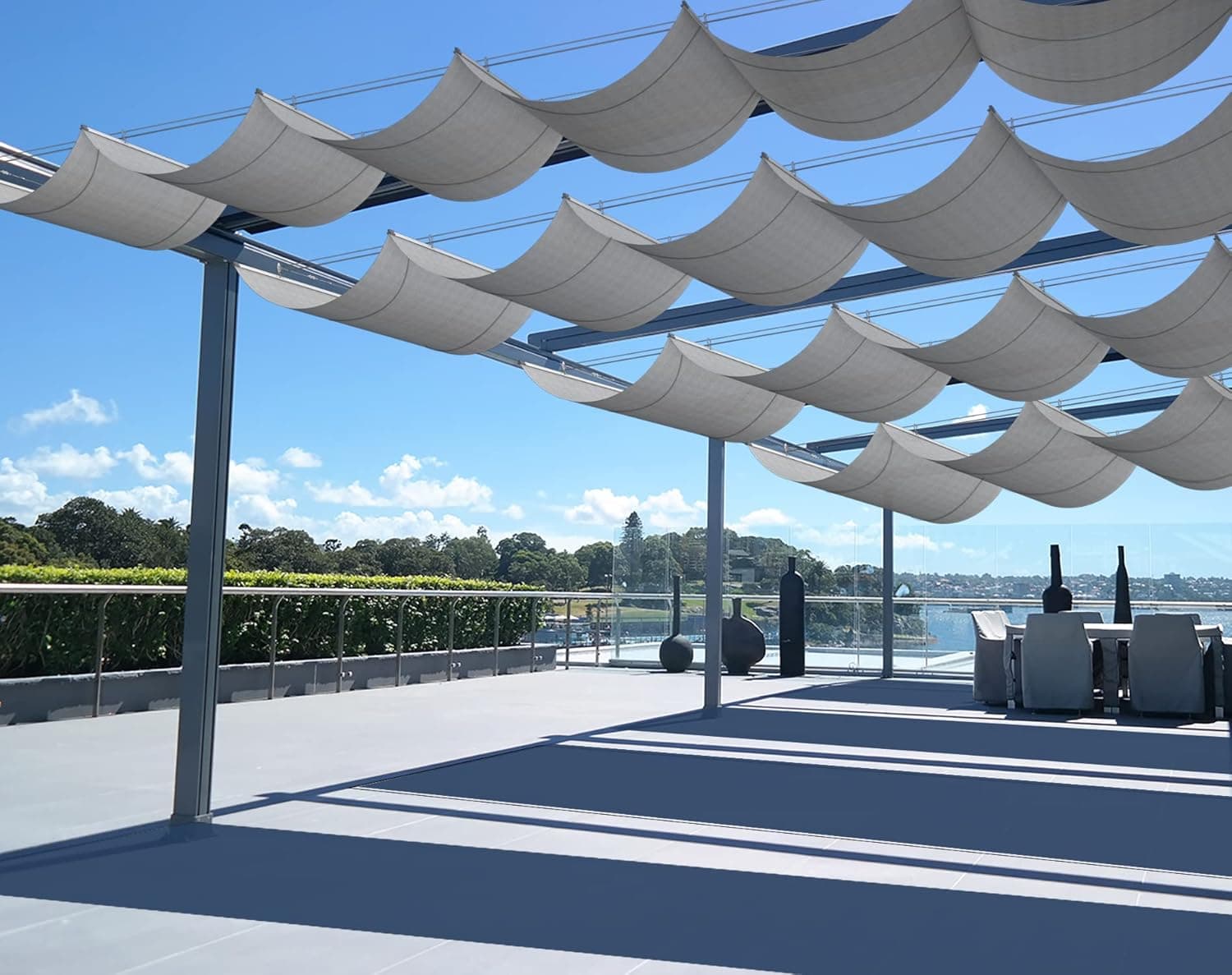 Fabric Pergola
